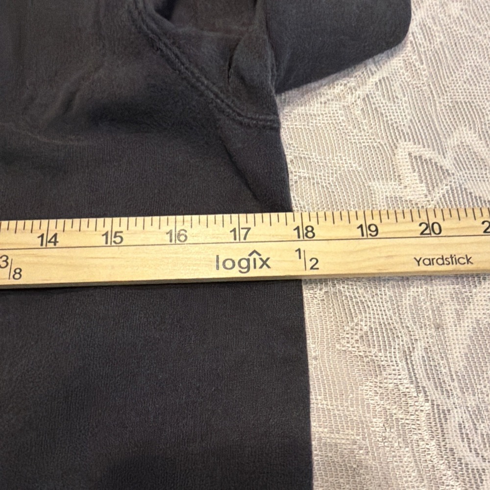 Y2K Hollister California Hoodie XS CHARCOAL GRAY SKATER GRUNGE STREETWEAR SURFER - Picture 6 of 7
